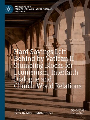 cover image of Hard Sayings Left Behind by Vatican II